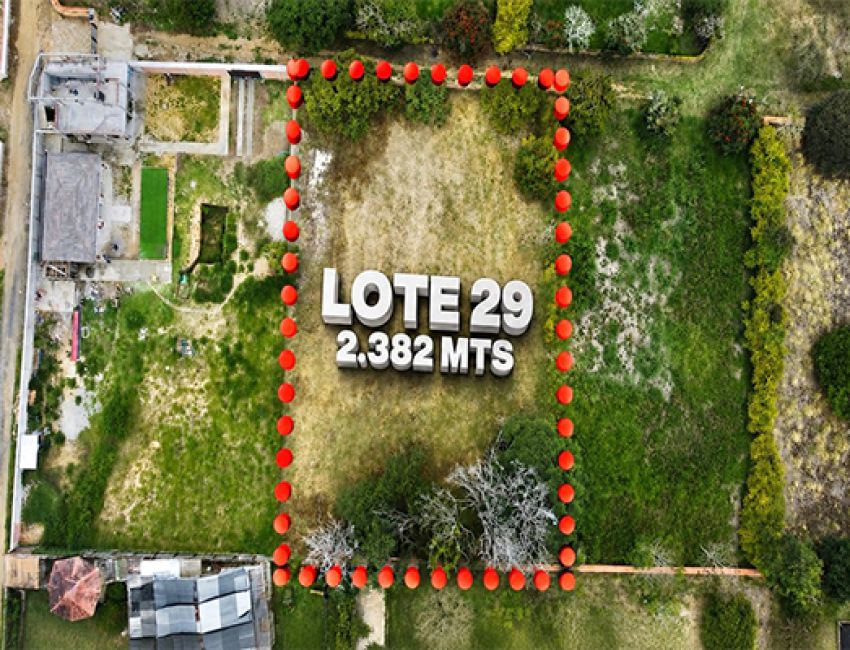 lote apto para vivienda con gran arborizasion 