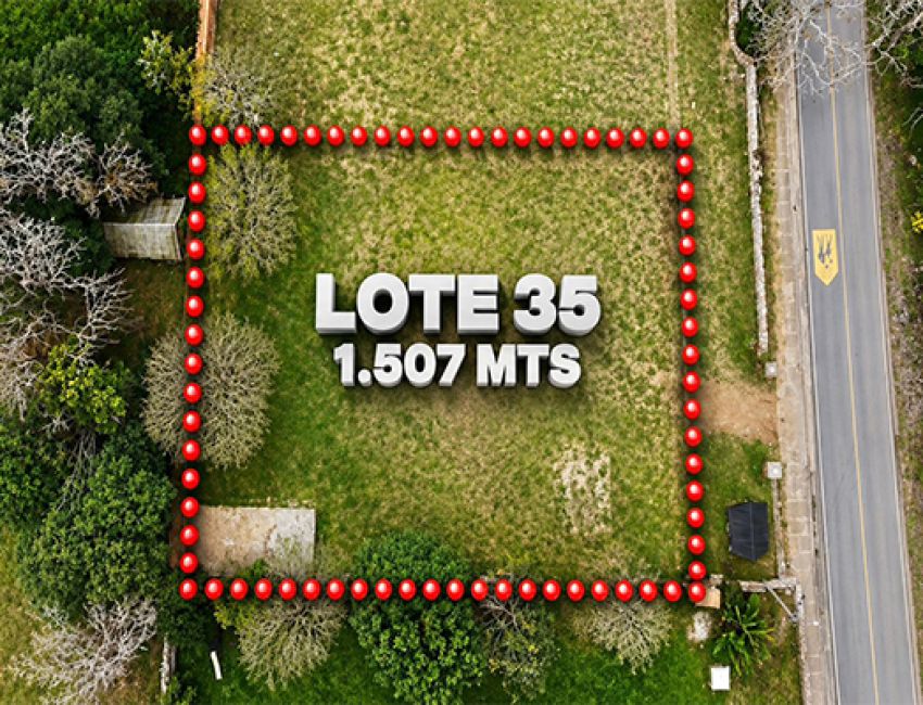 Excelente inversión, para vivir o negocio. Lote #35