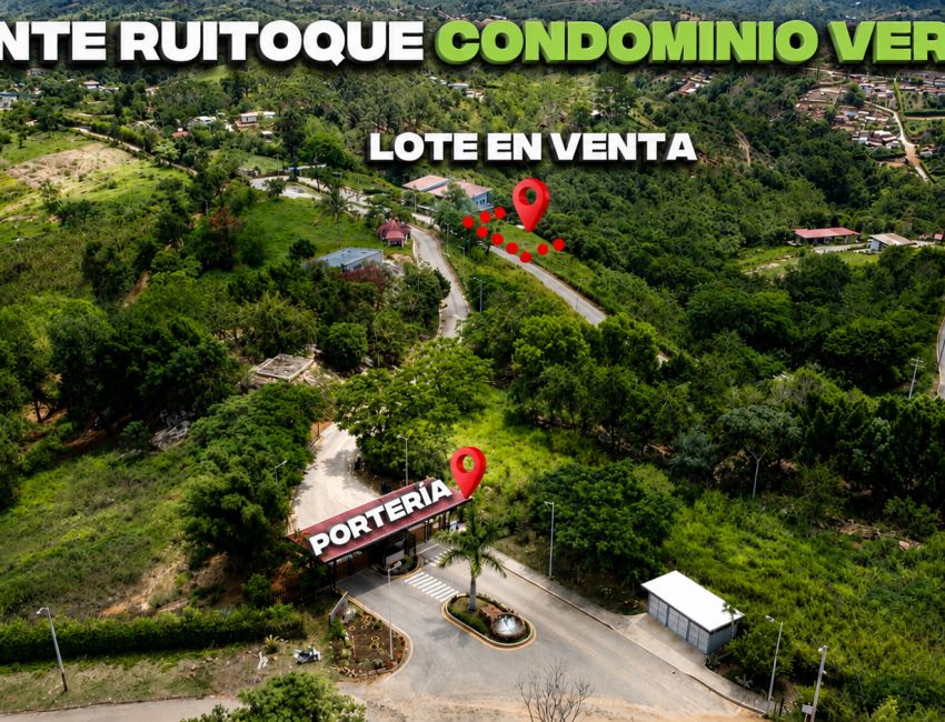 Construya su casa con vista a la ciudad en medio de la naturaleza 